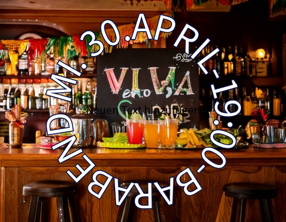 Einladung- Barabend "Viva la Vida"